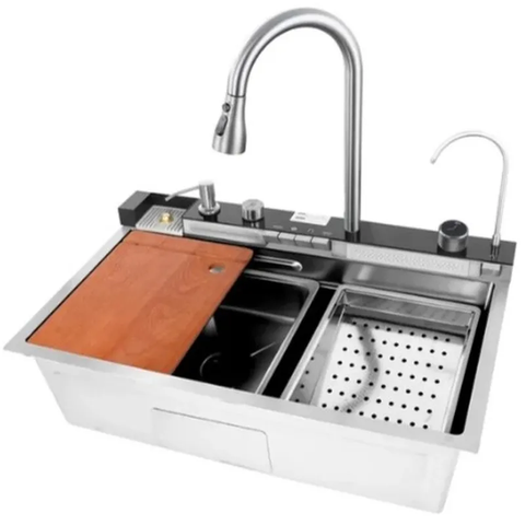 Мийка Mixxus Premium MH7545-SET-04.SUS304 з вбудованим змішувачем (MX1701) MX1701 фото
