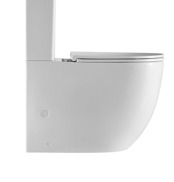 Чаша унітазу-компакту Mixxus Premium Ellipse-0401-T1 Bowl 630х390х840 Tornado 1.0 без сидіння (MI83 MI8344 фото