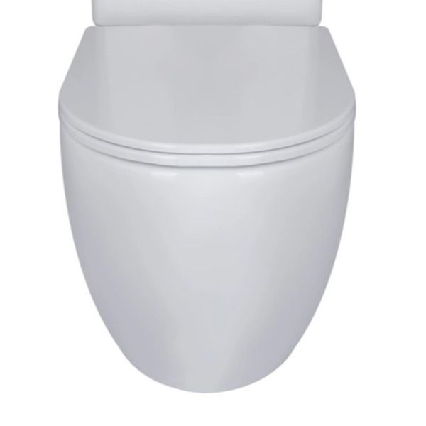 Чаша унітазу-компакту Mixxus Premium Ellipse-0401-T1 Bowl 630х390х840 Tornado 1.0 без сидіння (MI83 MI8344 фото