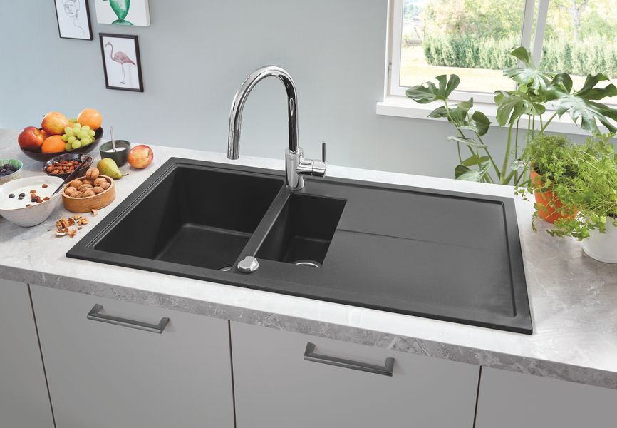 Композитна мийка для кухні Grohe K400 (31642AP0) 31642AP0 фото