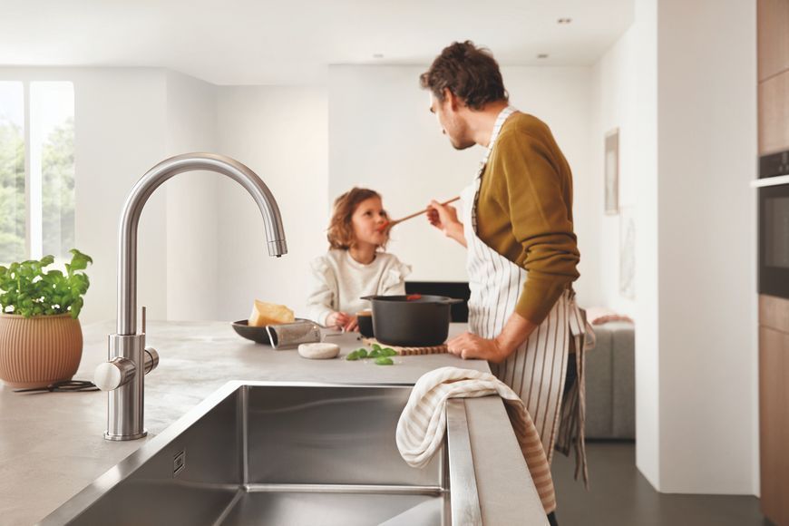 Мийка для кухні із нержавіючої сталі Grohe K700 (31580SD1) 31580SD1 фото