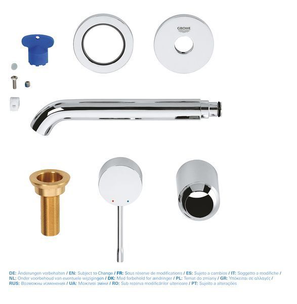 Змішувач для раковини прихованого монтажу Grohe Essence New (19408001) 19408001 фото