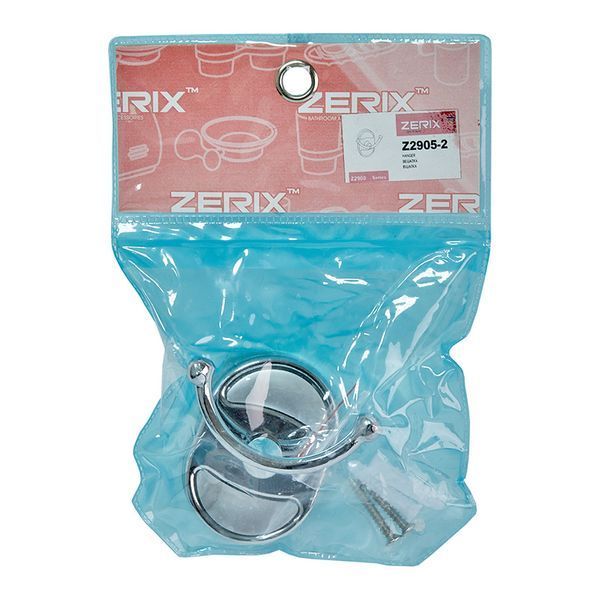 Подвійний гачок для рушників Zerix Z2905-2 (ZX0278) ZX0278 фото