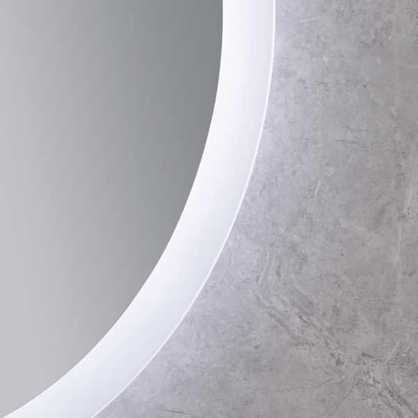 Дзеркало Mixxus PLAIN MC10-80 з Led Touch, Anti-fog, димером, регулятором яскравості, годинником (M MI6932 фото