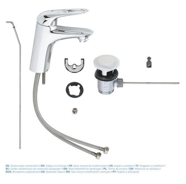 Змішувач для раковини S-розміру Grohe Eurostyle (33558003) 33558003 фото