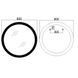Дзеркало Mixxus PLAIN MC10-80 з Led Touch, Anti-fog, димером, регулятором яскравості, годинником (M MI6932 фото 13