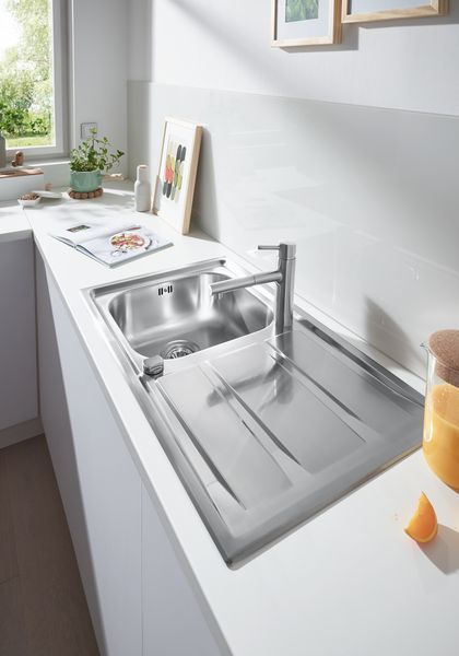 Мийка для кухні із нержавіючої сталі Grohe K400+ (31568SD0) 31568SD0 фото