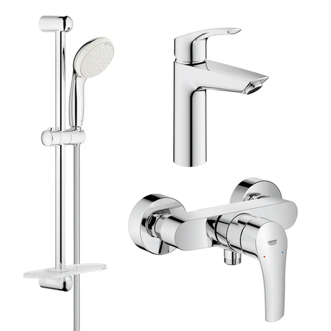 Комплект змішувачів для ванної кімнати Grohe Eurosmart New (UA123244M0) UA123244M0 фото