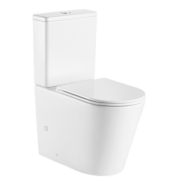 Чаша унітазу-компакту Mixxus Premium Bevel-0402-R Bowl 670х390х880 Rimless без сидіння (MI8354) MI8354 фото