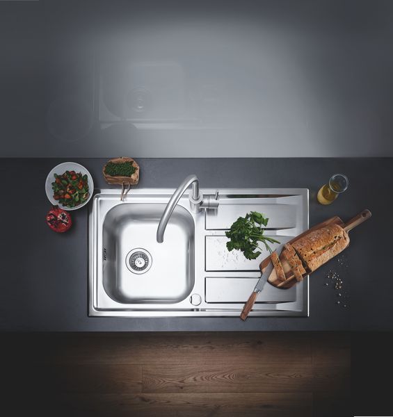Мийка для кухні із нержавіючої сталі Grohe K400+ (31568SD0) 31568SD0 фото