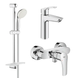 Комплект змішувачів для ванної кімнати Grohe Eurosmart New (UA123244M0) UA123244M0 фото 1