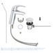 Змішувач для раковини M-розміру Grohe Eurosmart (23322001) 23322001 фото 4
