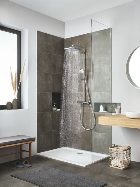 Душова система з термостатом для душа Grohe New Tempesta Cosmop. System (26689000) 26689000 фото
