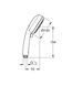 Ручний душ, 2 режими струменя Grohe New Tempesta Cosmopolitan (27571002) 27571002 фото 2