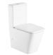 Чаша унітазу-компакту Mixxus Premium Quadro-0401-T1 Bowl 610х365х825 Tornado 1.0 без сидіння (MI834 MI8343 фото 6