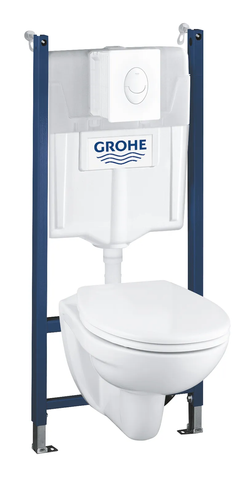 Комплект інсталяції з унітазом 4 в 1 Grohe Solido Ceramic Bundle (39117000) 39117000 фото