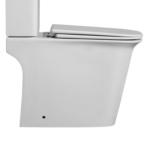 Чаша унітазу-компакту Mixxus Wave-0404-R Bowl 630х350х805 Rimless без сидіння (MI8362) MI8362 фото