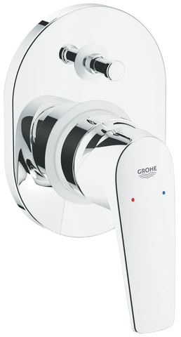 Змішувач прихованого монтажу на 2 споживача Grohe BauFlow (29045000) 29045000 фото