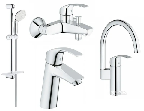 Набір змішувачів Grohe Eurosmart M-Size (123248MK) 123248MK фото