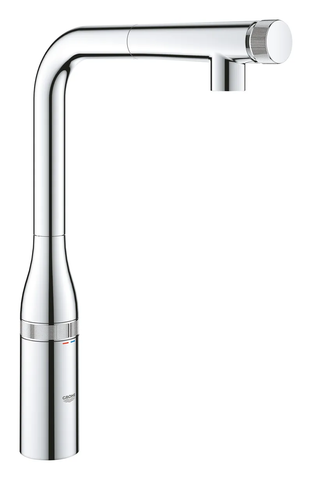 Змішувач для кухні з висувним виливом Grohe Essence SmartControl (31615000) 31615000 фото