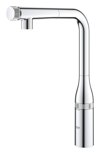 Змішувач для кухні з висувним виливом Grohe Essence SmartControl (31615000) 31615000 фото