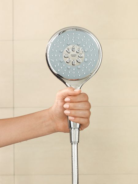 Душовий гарнітур зі штангою, 4 режими струменя Grohe Power&Soul (27738000) 27738000 фото