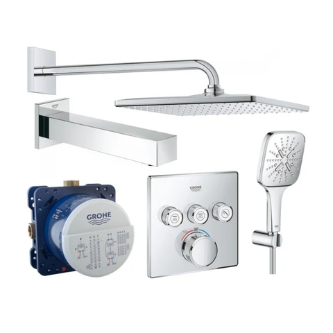 Душова система прихованого монтажу Grohe Grohtherm Smartcontrol (26405SC2) 26405SC2 фото