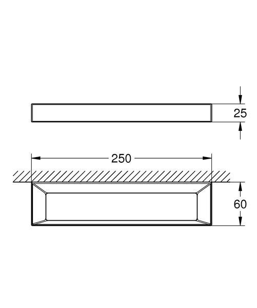 Кільце для рушника Grohe Selection Cube (40766000) 40766000 фото