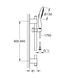 Душовий гарнітур зі штангою, 4 режими струменя Grohe Power&Soul (27738000) 27738000 фото 5