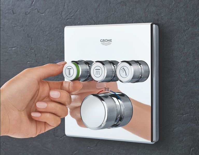 Душова система прихованого монтажу Grohe Grohtherm Smartcontrol (26405SC2) 26405SC2 фото