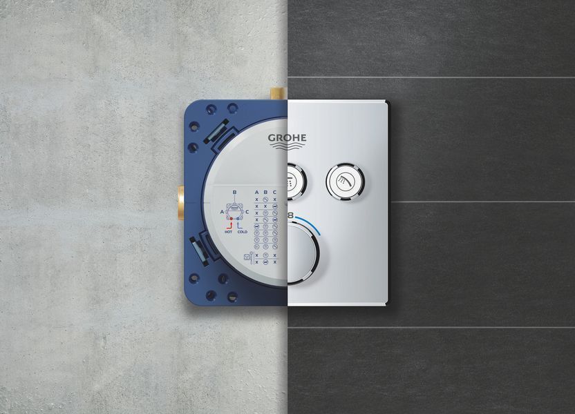 Душова система прихованого монтажу Grohe Grohtherm Smartcontrol (26405SC2) 26405SC2 фото