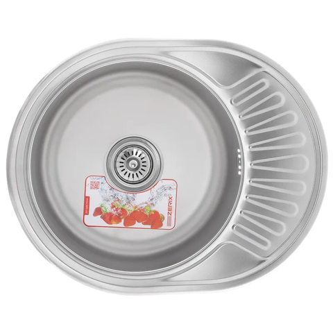 Мийка кухонна ZERIX Z5745-06-160E (satin) (ZX1588) ZX1588 фото