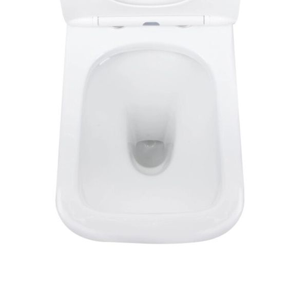 Чаша унітазу-компакту Mixxus Style-0403-R Bowl 620х360х800 Rimless без сидіння (MI8358) MI8358 фото