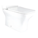 Чаша унітазу-компакту Mixxus Style-0403-R Bowl 620х360х800 Rimless без сидіння (MI8358) MI8358 фото 1