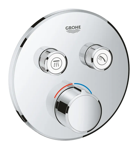 Змішувач прихованого монтажу на 2 споживача Grohe SmartControl Mixer (29145000) 29145000 фото