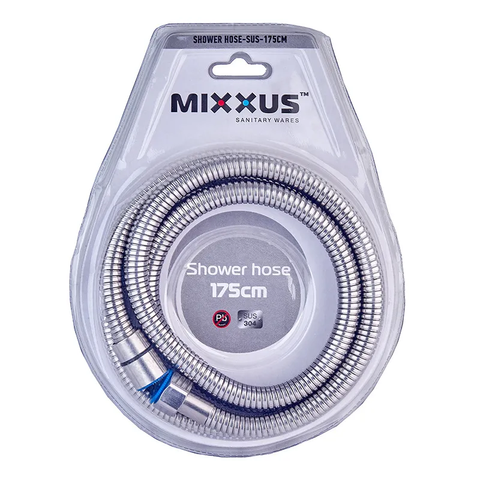 Шланг для душу Mixxus Shower hose-SUS-175cm з нерж. сталі SUS304 (MI6054) MI6054 фото