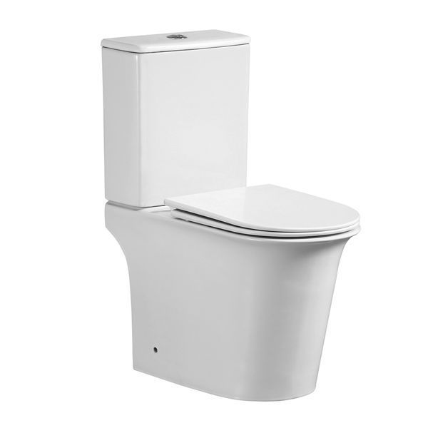 Чаша унітазу-компакту Mixxus Wave-0405-R Bowl 630х350х795 Rimless без сидіння (MI8363) MI8363 фото
