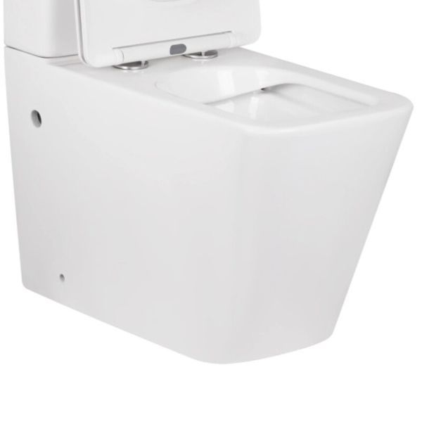 Чаша унітазу-компакту Mixxus Premium Quadro-0402-R Bowl 675х390х855 Rimless без сидіння (MI8340) MI8340 фото