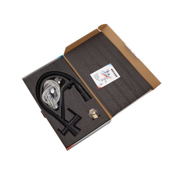 Змішувач для кухні Mixxus Premium Magnet 021 BLACK REFL.BLACK (MI6974) MI6974 фото