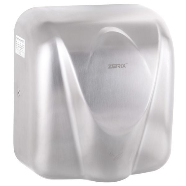 Сушарка для рук автоматична Zerix HD-120-SUS Satin (1650Вт) (ZX3253) ZX3253 фото