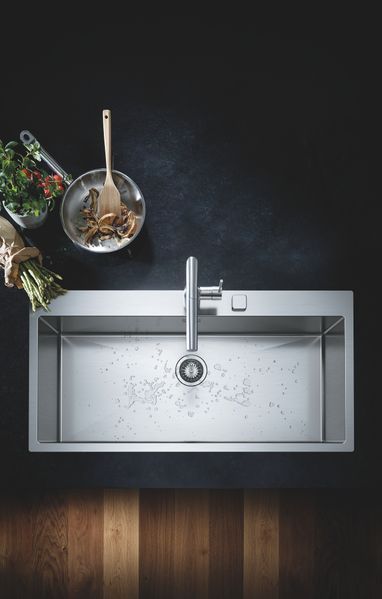 Мийка для кухні із нержавіючої сталі Grohe K800 (31586SD1) 31586SD1 фото