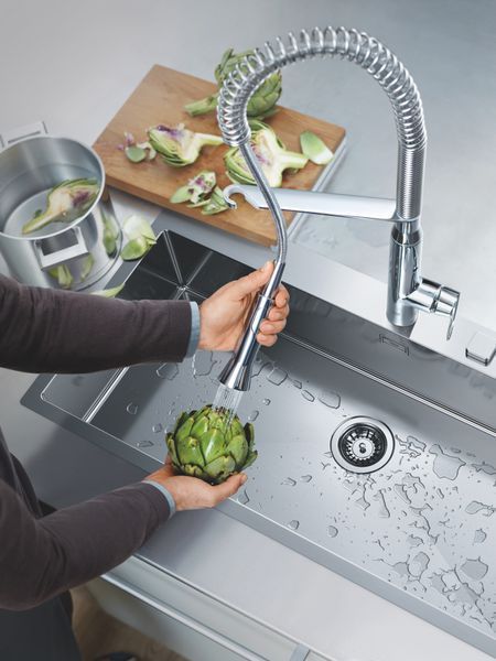 Мийка для кухні із нержавіючої сталі Grohe K800 (31586SD1) 31586SD1 фото