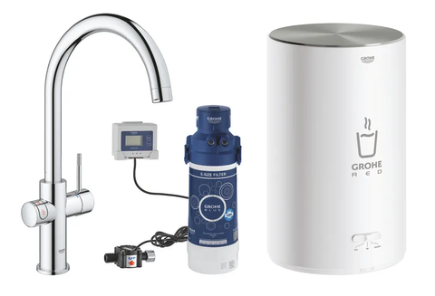 Змішувач і бойлерна система M-розміру Grohe Red II (30083001) 30083001 фото