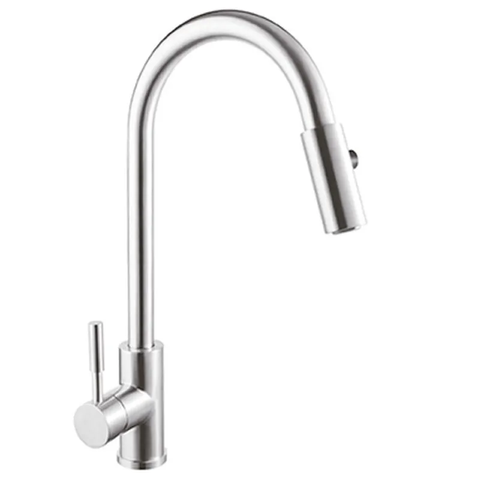 Кухонний змішувач з висувною лійкою Mixxus SUS 014-A (SS0022) SS0022 фото