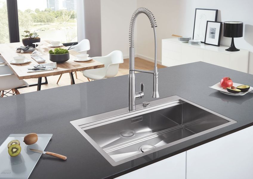 Мийка кухонна Grohe EX Sink K800 подвійна (90 cm) (31584SD0) 31584SD0 фото