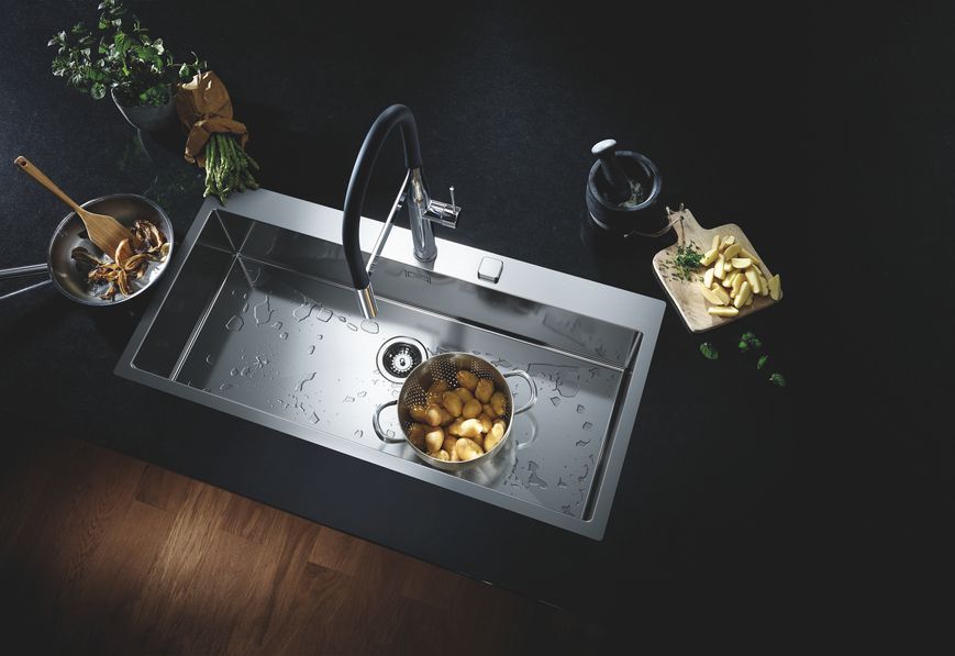 Мийка для кухні із нержавіючої сталі Grohe K800 (31586SD1) 31586SD1 фото