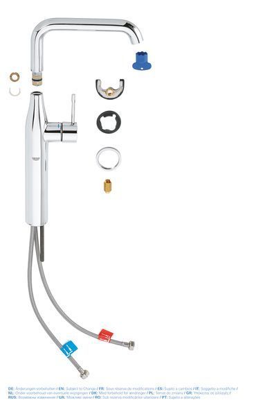 Змішувач на стільницю для раковини XL-розміру Grohe Essence New (32901001) 32901001 фото